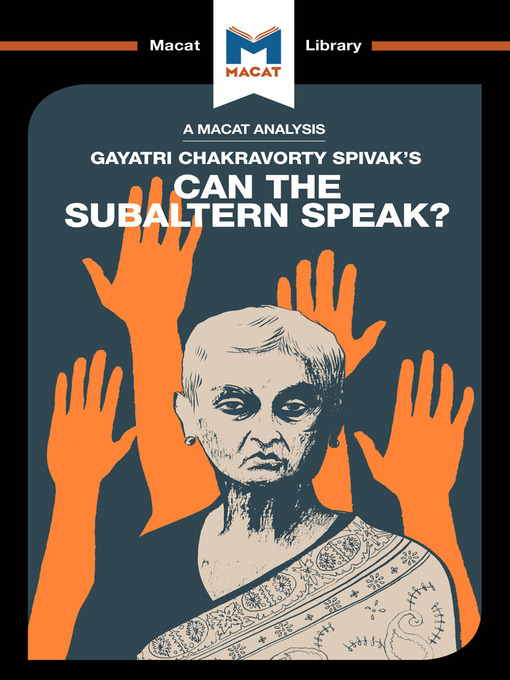 gayatri chakravorty spivak essay can the subaltern speak gayatri chakravorty spivak essay can the subaltern speak
